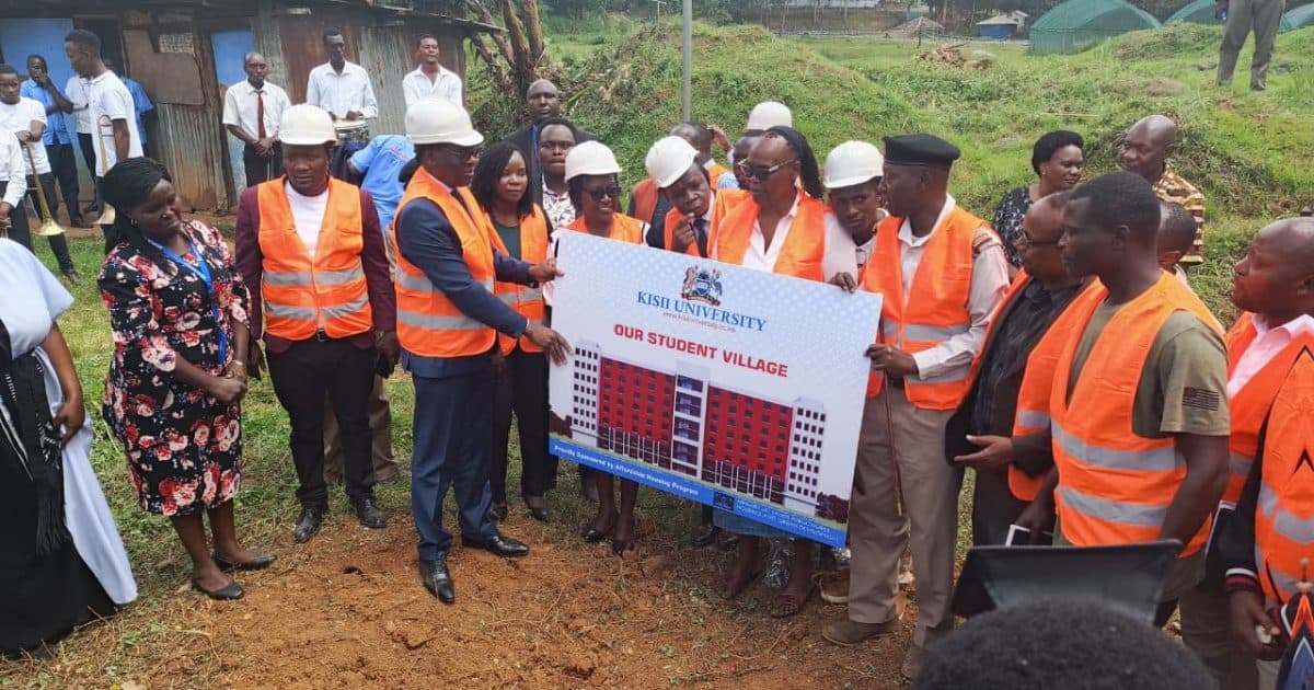 Kisii University launches construction of hostel complex to accommodate 1680 students