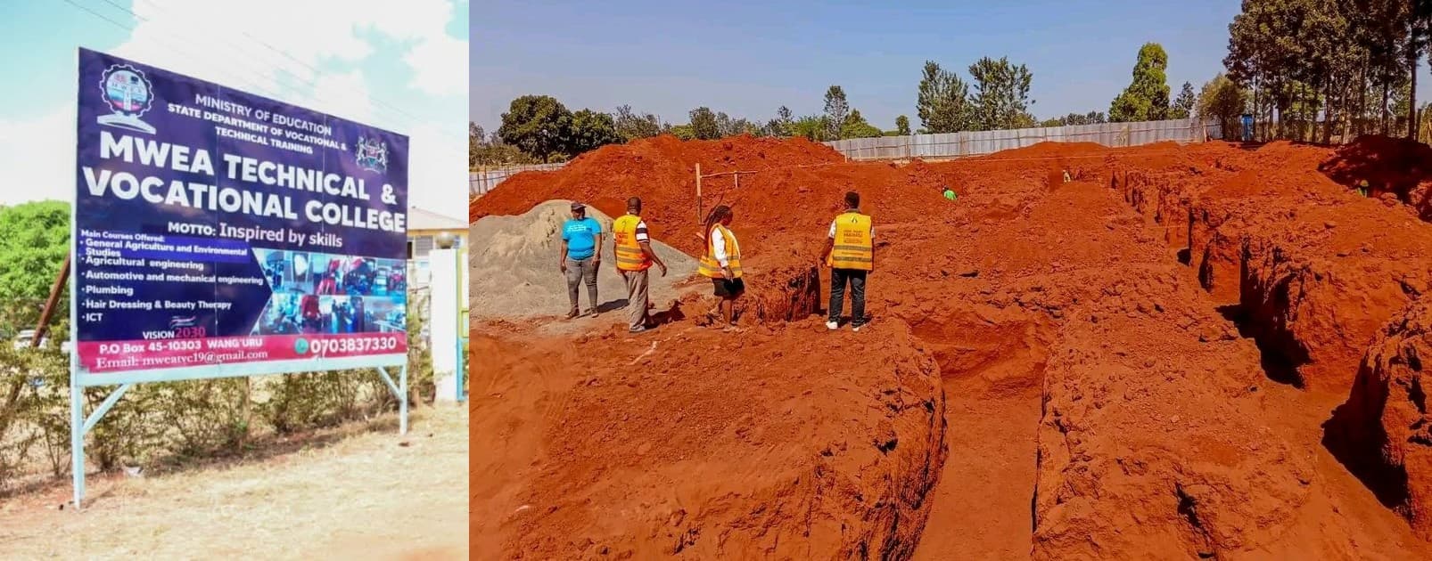 Mwea TVC hostel construction kicks off, set to improve safe accommodation for trainees