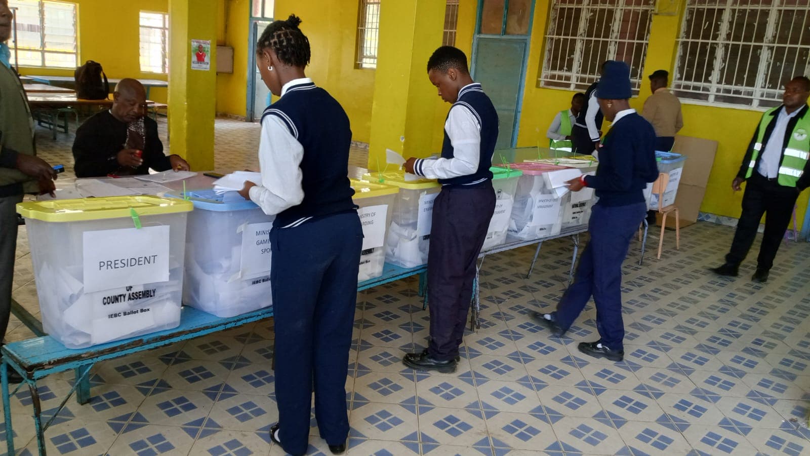 Hezta Senior School takes democracy higher as learners conduct IEBC-manned elections