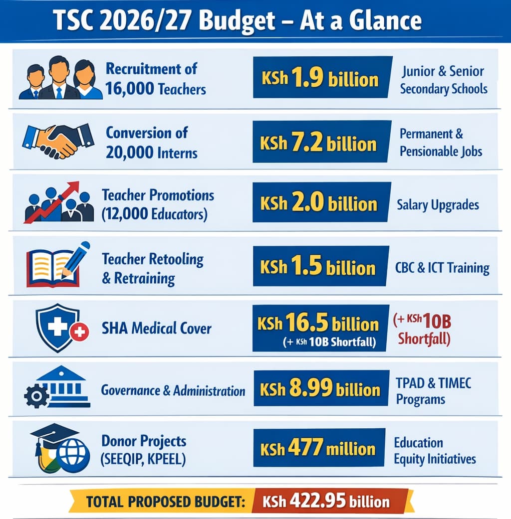 TSC’s Ksh422 Billion Plan: Mitei charts bold path to solve teacher shortage and boost education quality