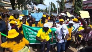 Kakamega teachers stage protests over SHA, call for intern absorption and JSS autonomy image 3