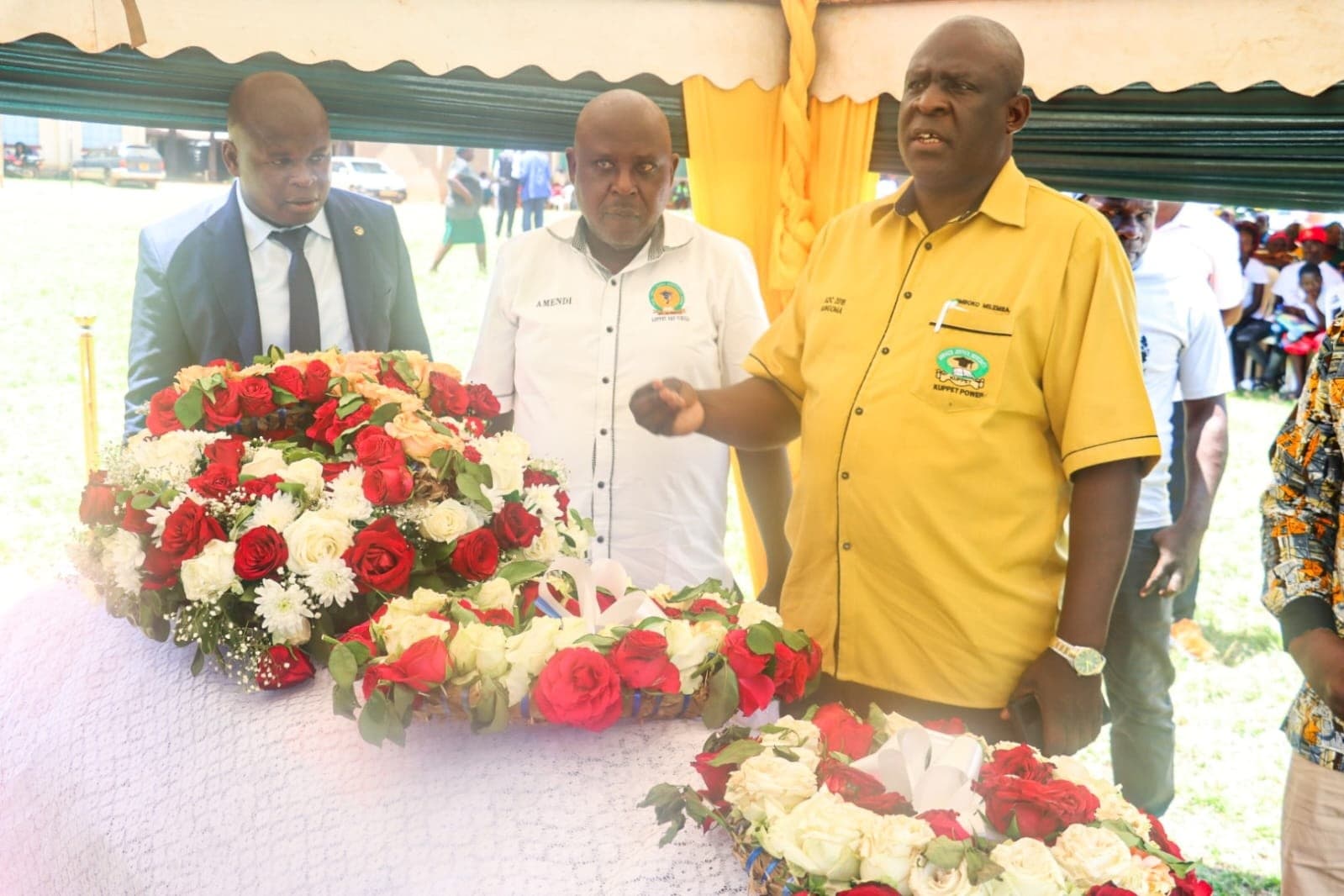 Milemba seeks fresh mandate as KUPPET leaders mourn with Vihiga chairman’s family