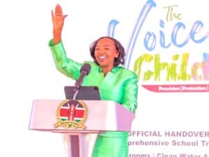 First Lady Rachael Ruto launches development projects at Unoa Comprehensive School image 1