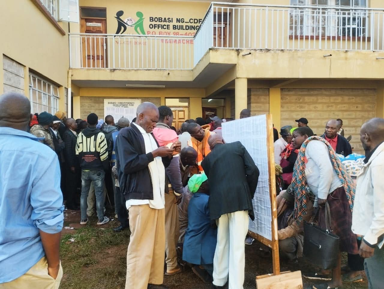 University students storm Bobasi Constituency NG-CDF offices over delayed bursary disbursements