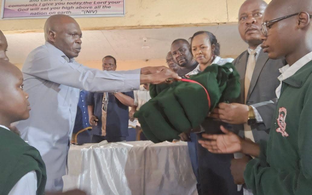 Lugari MP steps in with relief support after Kivaywa Boys dormitory fire