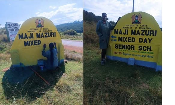 How CBE is giving Baringo sign writer a second chance after 8-4-4 disappointment image 2