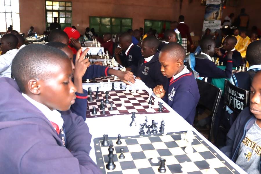 Over 800 learners compete in Trans Nzoia chess qualifiers as county targets national glory