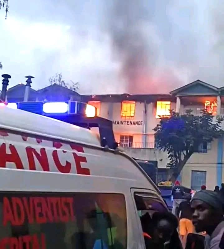 Fire breaks out at Nyanchwa Girls High in Kisii, students safely evacuated