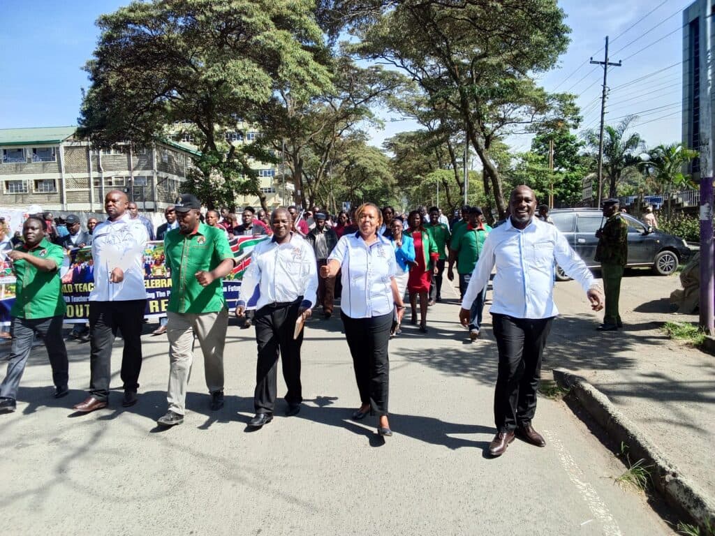 Sossion leads World Teachers’ Day celebrations in South Rift region image 1