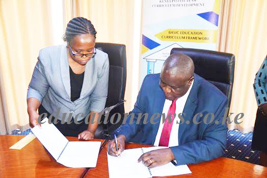 KICD signs MOU with human rights commission