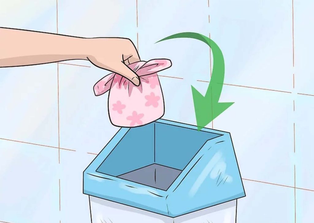 Parents asked to teach girls proper disposal of sanitary pads