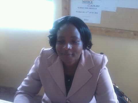 Kakamega County KUPPET Secretary for Gender Leah Khasandi. Photo Andanje Wakhungu
