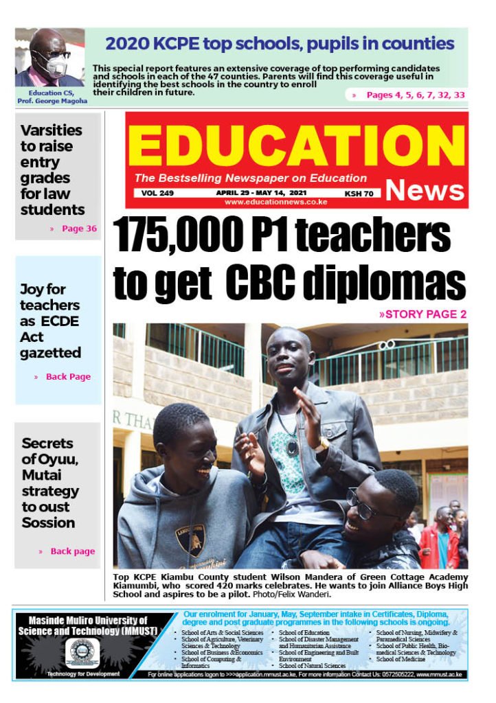 175,000 P1 teachers to get CBC diplomas - Education News Kenya