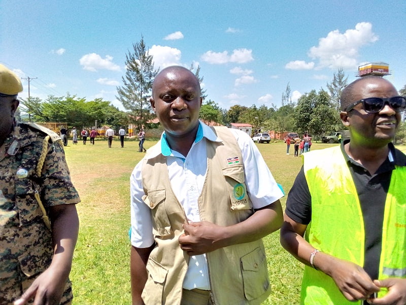 John Maniafu Bungoma County NEMA director middle