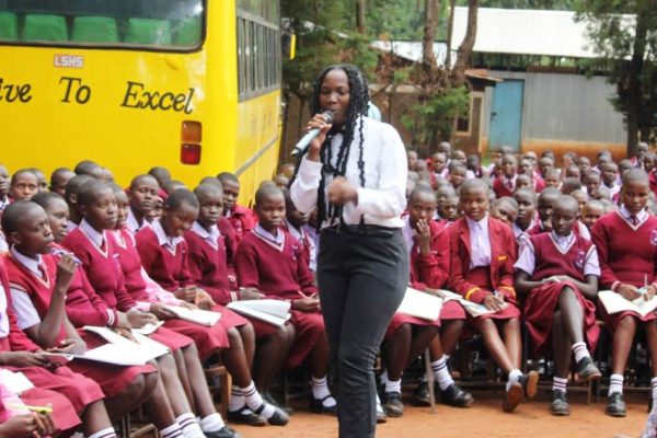 Insufficient funds hurting school programmes, Speaking to the media on Monday during a reproductive health talk to students, principal Wanjala speaks