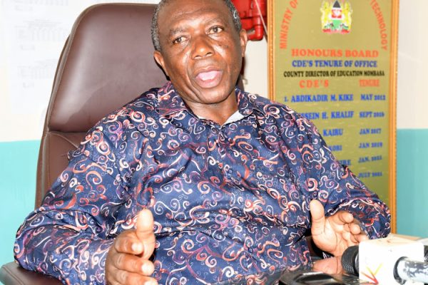 Mombasa CDE Peter Magiri moved to Nyeri as deputy RDE