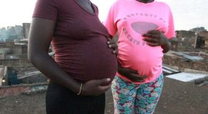 Pregnant teen. Kajiado County