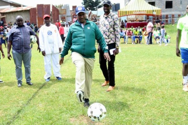 Ainamoi MP launches football tourney, says football is an income source for youths EDUCATION FOOTBALL