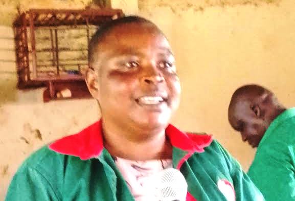 KNUT Gucha branch Executive Secretary Lucy Machuki