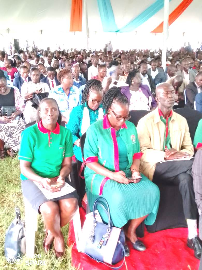 Migori teachers threaten to boycott KUPPET polls over venue change 2 Section of Education stakeholders including TeachersUnions during Suna West 2nd education Forum at Migori TTC on 5th April 2024. Photo Enock Okongo