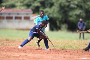 final Players battle it out in a hockey match during past School Games. Narok Boys is out to defend their title in the County games