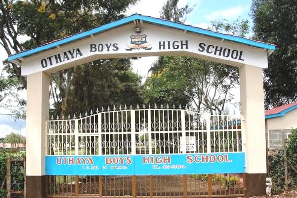 Othaya Boys students to sit for 3rd term exams in January 2025