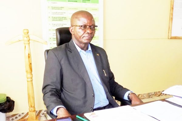 The new Bungoma National Polytechnic Principal Dr. Godfrey Murunga