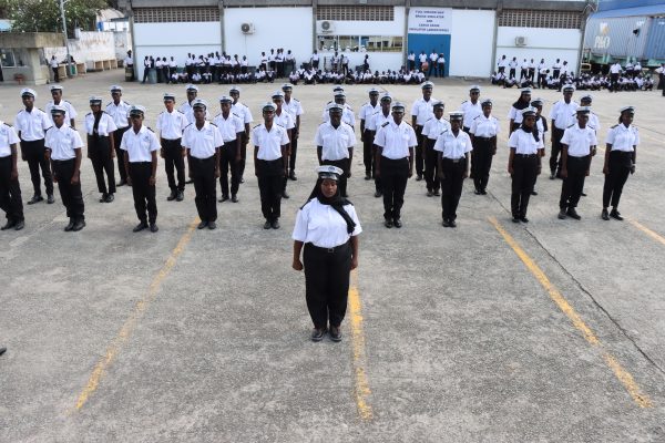 Bandari Maritime Academy graduates first batch of regimental trainees