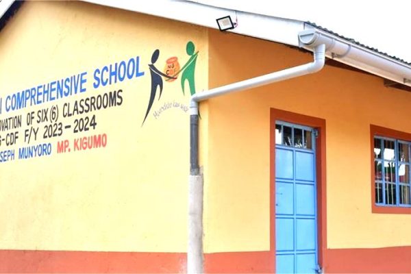 Kigumo NGCDF embarks on renovation work in primary schools