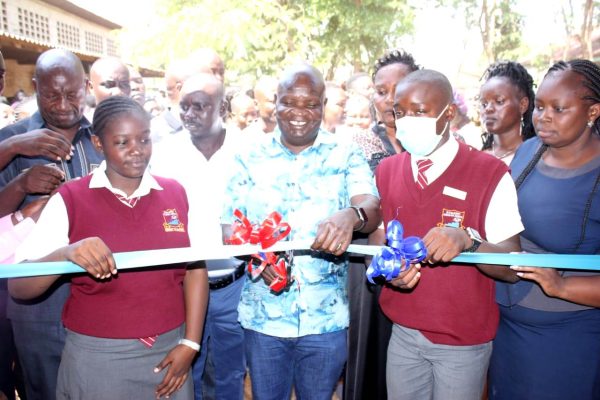 Boost as Kisumu Central MP commissions 6 classrooms at Manyatta Comprehensive school