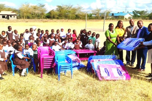 Good news as ECDE centres in Athi River benefit from chairs, tables