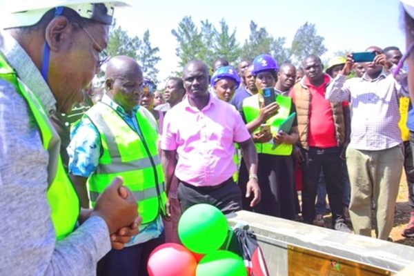 Kisumu Central residents celebrate groundbreaking for new secondary school