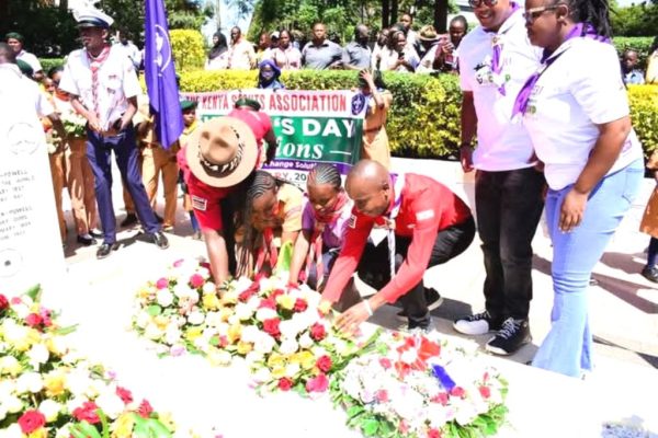 Excitement as scouts celebrate Founder’s Day in Nyeri County