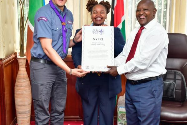 Nyeri County declared global scouting city
