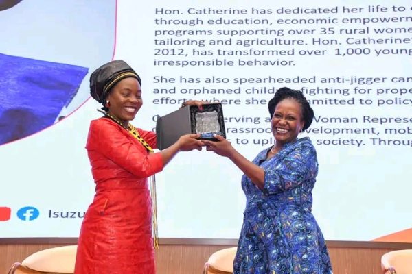 Busia Women Rep honoured for her advocacy in Education and gender equality