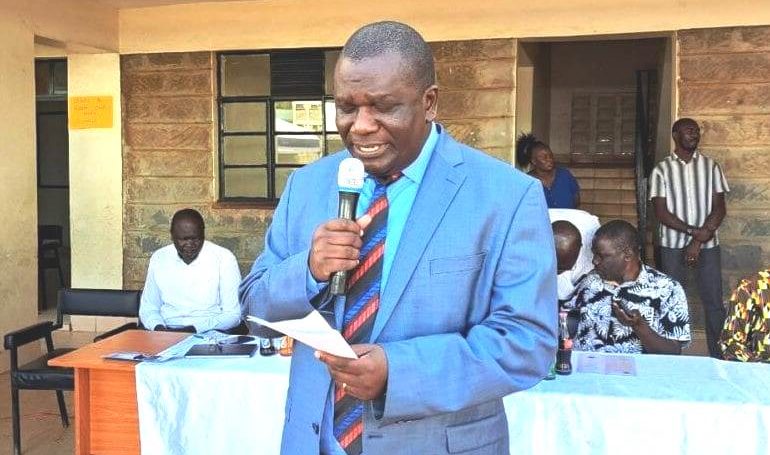 Nelson Sifuna. Head Directorate of Field Coordination in the Ministry of Education e1765950721452