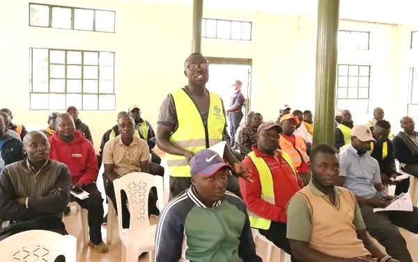 Over 50 boda boda riders receive legal training from Kaimosi University outreach drive
