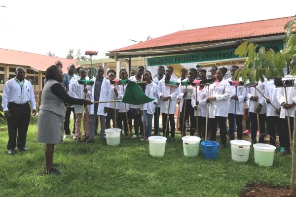 Check-ups and clean-ups: Kaimosi Varsity nurses make waves in Nursing Week 2025