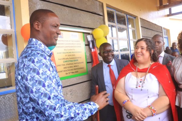 Ilbissil Township School gets two classrooms from donor, Avant Healthcare