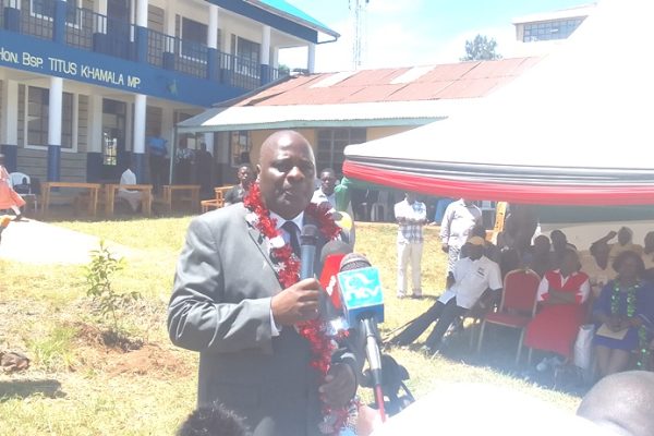 MP hands over modern tuition block to decongest Kakamega Muslim Primary School