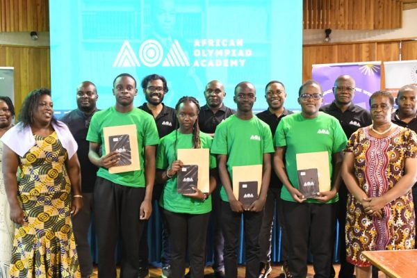 Four students awarded math scholarship at African Olympiad Academy