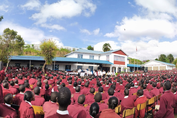 Kapsowar Girls stage demonstration, demand removal of principal