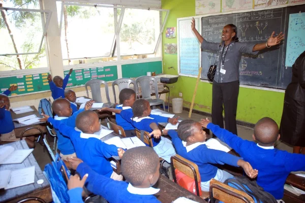 Schoolchildren turn out in large numbers for charity event at Kisayani Special School