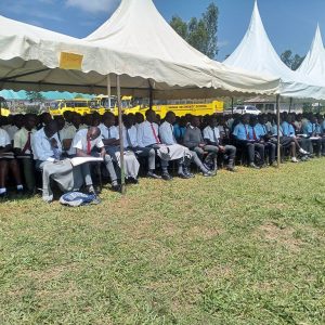 A section of the students