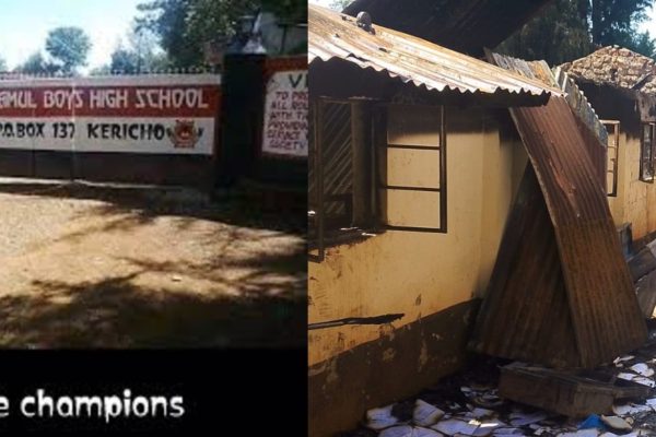 Chemamul Boy’s temporarily closes after fire destroys dormitory