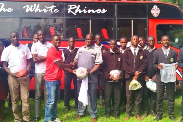 St Mary’s Yala receives new sports equipment in readiness for Nyanza region games
