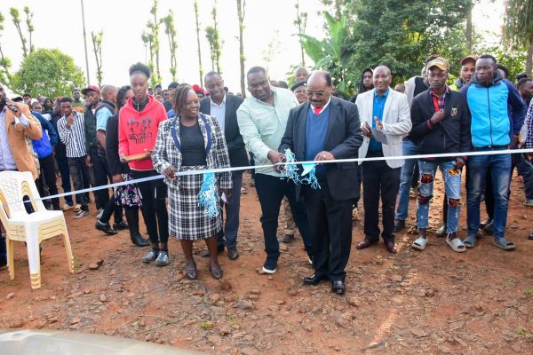 Giathugu VTC gets boost with motorcycles, vehicle for driving program