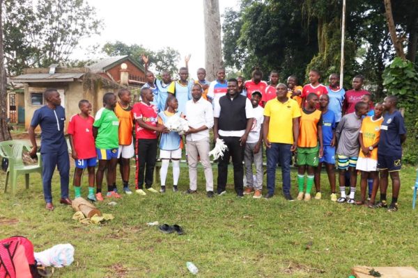 Butere Girls receive morale boost ahead of Nationals as foundation donates soccer balls