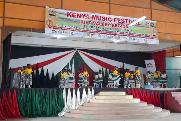 Keringet School for the Deaf heads to nationals after clinching regional music festival champion title