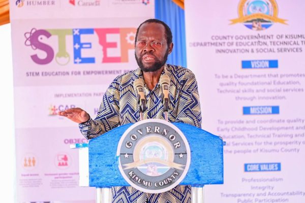 Governor Nyong’o calls for investments in skill-based education for youth empowerment